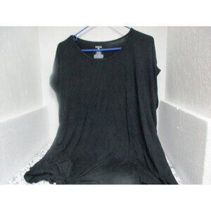 Adore Me  Women's  Anna T Shirt Black Size 0X New!!!!!!